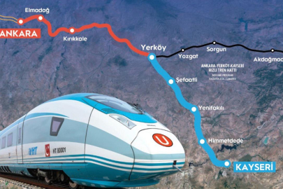Yerköy-Kayseri YHT'de çalışmaların yarısı tamamlandı