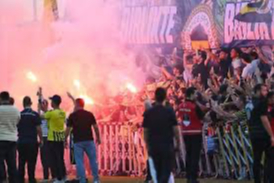 Fenerbahçe taraftarından Graz’da maç öncesi destek