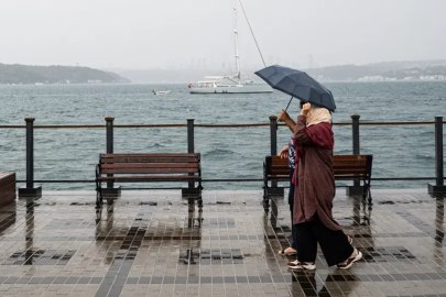 İstanbul'da gök gürültülü sağanak