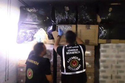 Gümrük Muhafaza ekiplerinden kaçakçılık ağına darbe