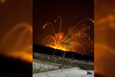 Suriye'de askeri sahada peş peşe patlamalar! 4 kişi yaralandı