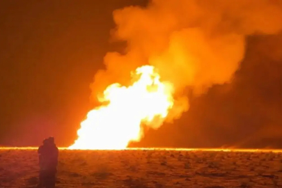 Suriye'de doğal gaz boru hattına sabotaj
