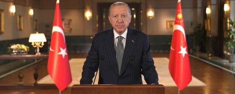Cumhurbaşkanı Erdoğan'dan 29 Ekim Cumhuriyet Bayramı mesajı