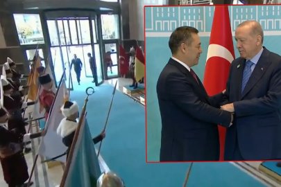Külliye'de TDT Zirvesi! Cumhurbaşkanı Erdoğan liderleri karşıladı